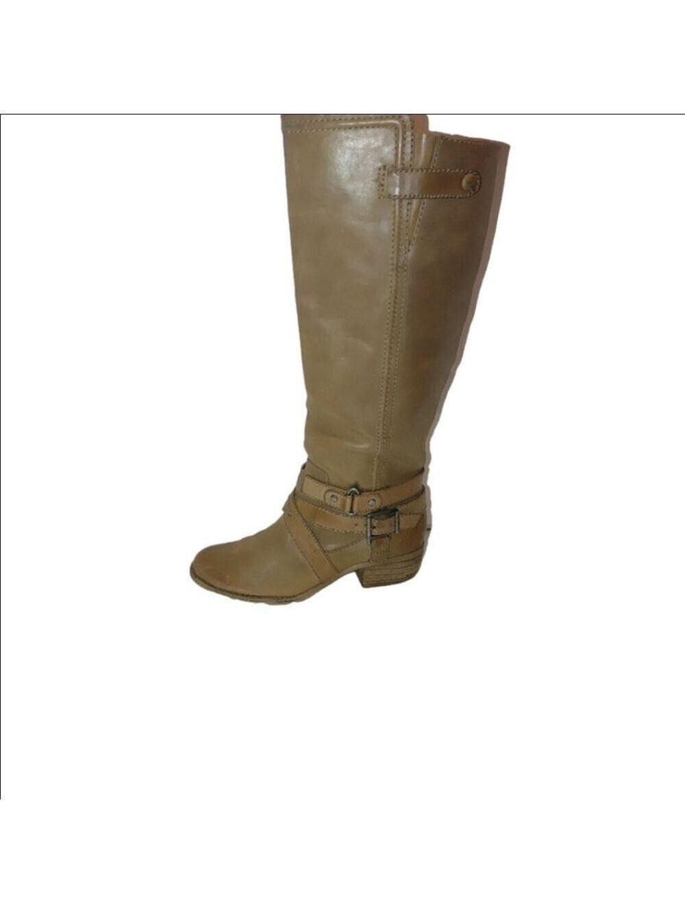 Gianni Bini Leather Riding Boots Size 9